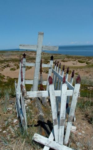 Sahtu Dene Medicine Man - Gravesite