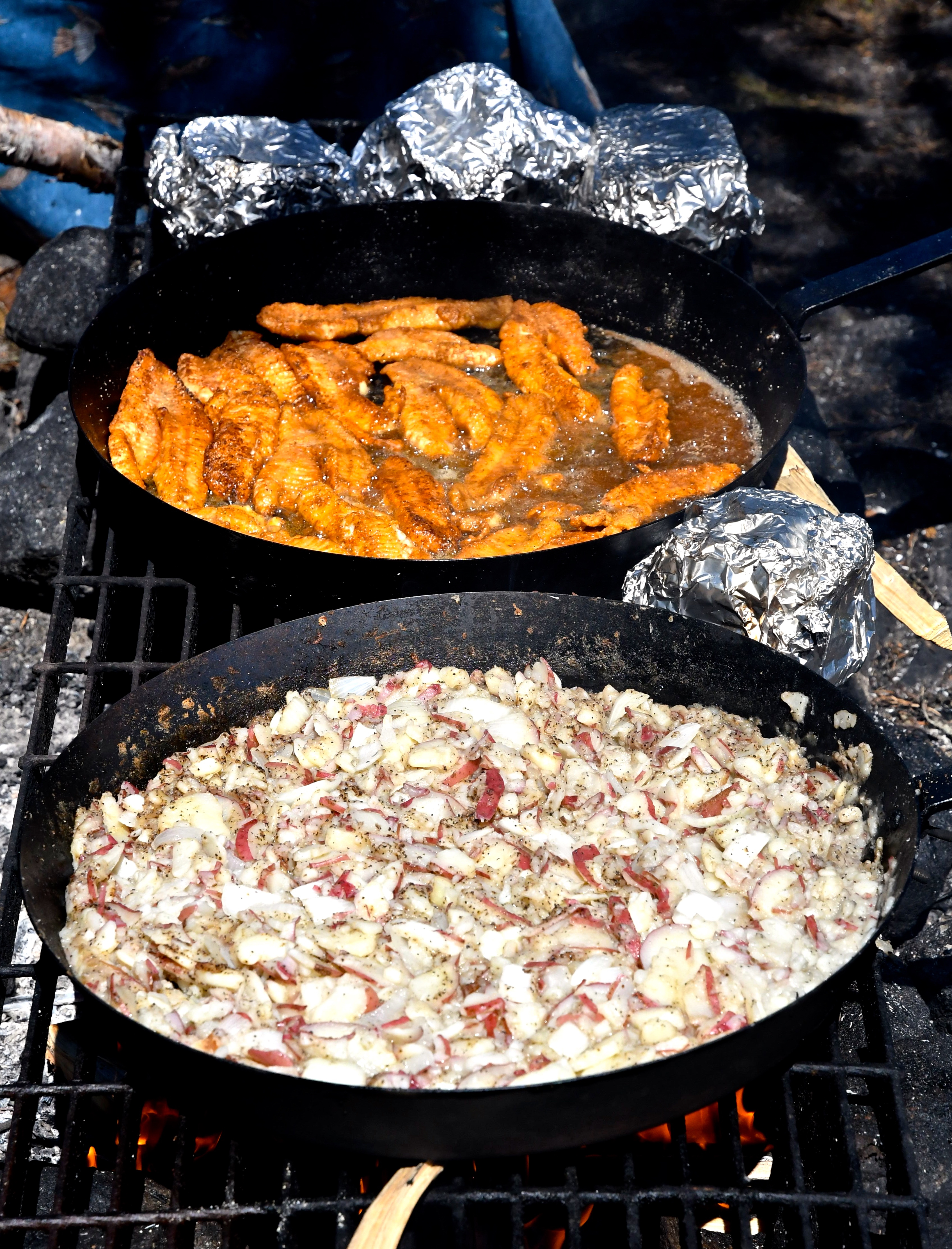 Shore Lunch Lemon Wine Walleye